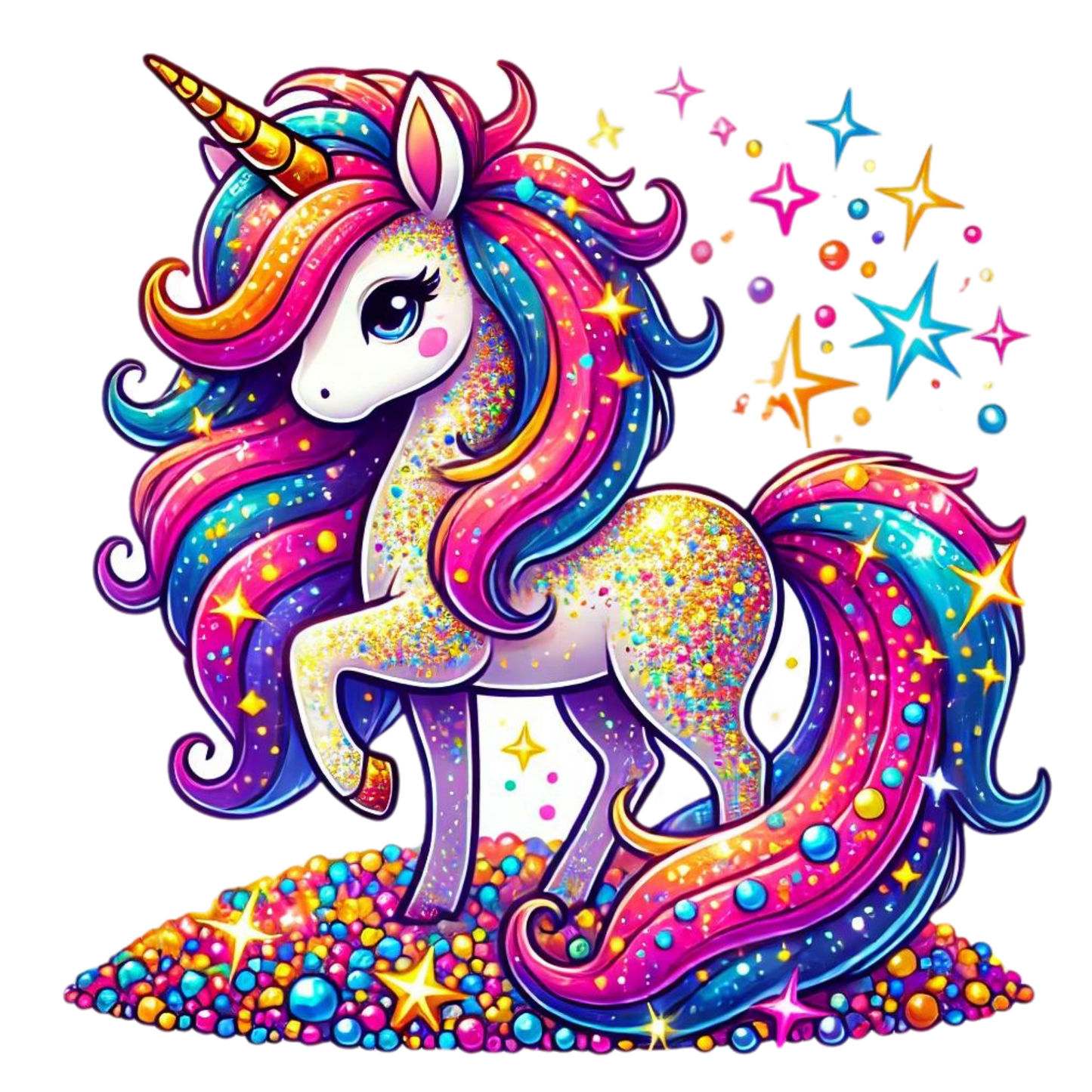 Bügelbild - Unicorn